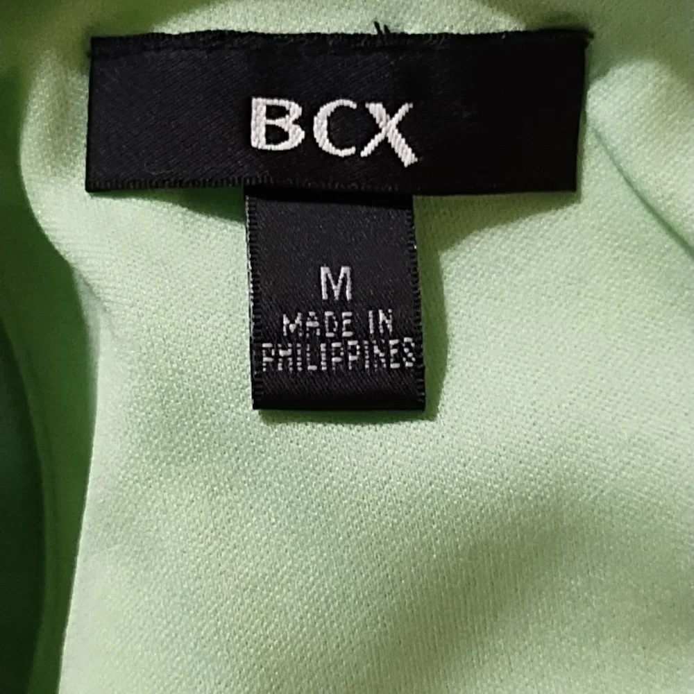 Womens Green halter dress elastic waist Golf Athletic Pullover BCX M